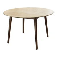 Cotswold Round Dining Table 1200mm - Walnut VOD-COTS-02