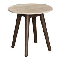 Cotswold Round Lamp Table - Walnut VOD-COTS-06