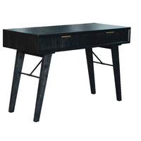 Ella 2 Drawer Desk - Brushed Black VOD-ELLA-09