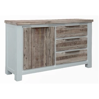 Homestead Small Buffet 1 Door 3 Drawer VOD-HOME-14