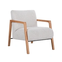 Mason Fabric Arm Chair - Beige VOD-MAS-01