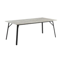 Primo Dining Table 2000mm - Grey Stone VOD-PRIM-01