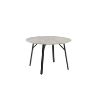 Primo Round Dining Table 1200mm - Grey Stone VOD-PRIM-02