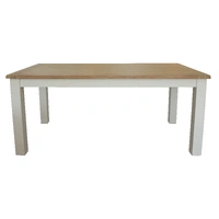 Shellwood Dining Table 1800mm - Oak / White VOD-SHEL-01