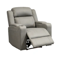 Academy Fabric Electric Recliner Lounge MKII - Grey VOL-ACAD-06MKII