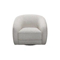 Cleo Fabric 1 Seater Sofa - Linen VOL-CLEO-03