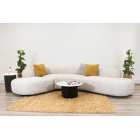 Daytona 3 Piece Curved Lounge - Champagne VOL-DAYT-01