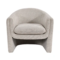 Remo Fabric Accent Chair - Oat VOL-REMO-01