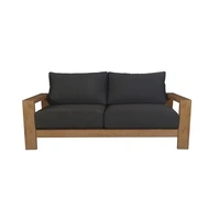 Marrakesh Outdoor 2 Seater Sofa - Dark Charcoal VOT-MARR-02MKII