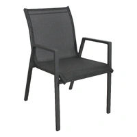 Icaria Outdoor Chair - Charcoal / Light Grey VOUT-ICA-02