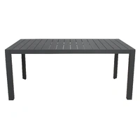 Icaria Outdoor Dining Table 1785mm - Charcoal VOUT-ICA-03