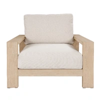 Marrakesh Outdoor Arm Chair - White Wash VOUT-MARR-17