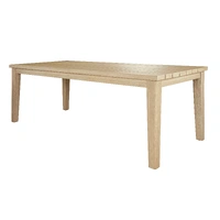 Marrakesh Outdoor Dining Table 2200mm - White Wash VOUT-MARR-19