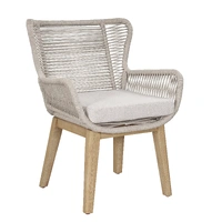 Marrakesh Outdoor Dining Chair - White Wash VOUT-MARR-20