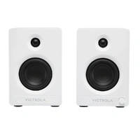 Victrola Tempo Bookshelf Speakers - White