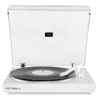 Victrola Automatic Turntable - White