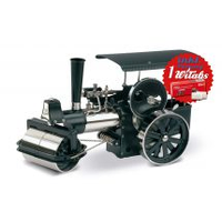 Wilesco D 368 Steam Roller black/nickel