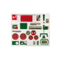 Wilesco D 375 Steam Roller Kit, green
