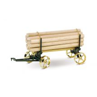 Wilesco A 426 Lumber wagon black/brass