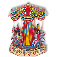 Wilesco M 48 Nostalgic Roundabout with Horses