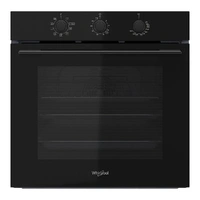 60cm Built in Oven, Black, 77L Gross / 71LNet Capacity, 8 Cooking Functions, Cook 3, Manual Timer, Hydrolytic / Smart Clean