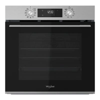 Whirlpool 60cm Air Fry Oven Pyro Clock Telescopic - Stainless Steel W4OMK581RU1XA