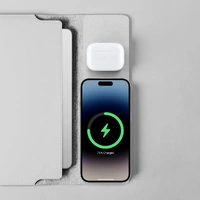 Laser ChargeCore Wireless Charging Laptop Sleeve 16inch Grey WC-S16G-846