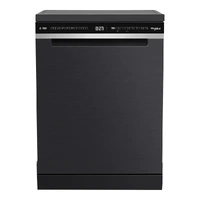 Whirlpool 60cm SpaceClean 14 Place Setting Free-Standing Dishwasher - Black WDFS3I4PBSAU