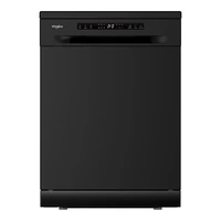 Whirlpool 14 Place Setting Freestanding Dishwasher Black WDFS3R4OBSAU