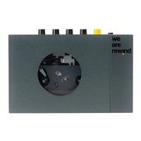 We Are Rewind Portable Cassette Player & Recorder - Keith, Grey