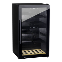 CASO Wine Fridge 51 Bottle Capacity 178 Litres Presentation Shelves Dual Zone WF-178-PD