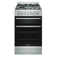Westinghouse 54cm Dual Fuel Stainless Steel Upright Stove WFE512SC
