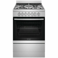 Westinghouse 60cm Dual Fuel Freestanding Stove/Oven WFE614SC