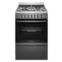 Westinghouse 60cm Dual Fuel Fan Forced Freestanding Oven/Stove WFE616DSC