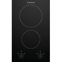 Westinghouse 30cm 2 Zone Ceramic Cooktop WHC322BE