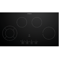 Westinghouse 90cm 4 Zone Ceramic Cooktop WHC942BE