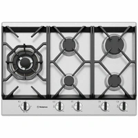 Westinghouse 75cm 5 Burner Stainless Steel Gas Cooktop WHG758SC