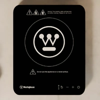 Westinghouse Induction Cooktop 2000W Single Black 280x350x23mm
