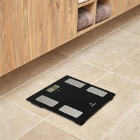 Westinghouse Personal Scale 2xAAA Batteries 150kg Black 300x300x22mm