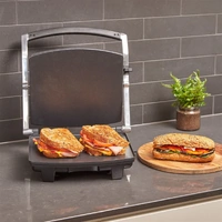 Westinghouse Sandwich Press 2000W 4 Slice Stainless Steel 335x375x115mm