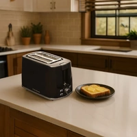 Westinghouse Toaster 780-930W 2 Slice Black 260x170x175mm