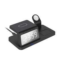 Laser 3-in-1 Wireless Charging Station with Alarm Clock WLC-3IN1A-098