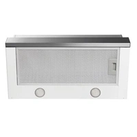 60cm Slideout Hood, 440 m3/h, 2 Speed, LED Lights, Stainless Rail, Safety Switch, 2 rail options: 40mm & 80mm