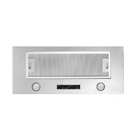 75cm Undermount Rangehood, 700m3/h, 3 Speed, 2 x 20W, LED Lights, Aluminium Filter, Ducting 150mm, Recirc kit part - 2306011.005