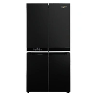 595Ltr Dark Stainless, 4 Door Fridge, F/Free, flexi freeze, holiday, fast cool