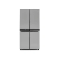595Ltr S/STEEL, 4 Door Fridge, F/Free, flexi freeze, holiday, fast cool