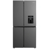 Westinghouse 492L French Door Fridge with Non-Plumbed Water Dispenser Charcoal Matte Black WQE4960BA