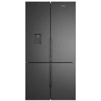 Westinghouse 564L Plumbed French Quad Door Refrigerator Matte Black WQE5650BA