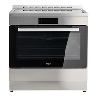 Whirlpool 90cm Induction Freestanding Oven with Air Fry Inox WS91I9SPX