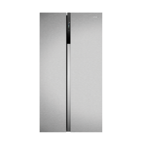 Westinghouse 624L Side by Side, 6-star energy rating, Silver, Dual Crisper